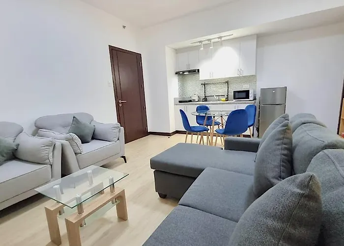 公寓 Cozy 2br 2bath San Lorenzo Place Netflix 4km Naia 马尼拉